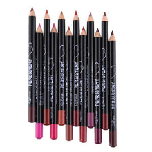 LIPSTER ™ : 12PCs Lip Liner Pencil Waterproof Smooth Matte and Longlasting