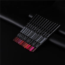 LIPSTER ™ : 12PCs Lip Liner Pencil Waterproof Smooth Matte and Longlasting