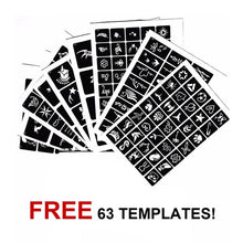 Natural Herbal Temporary Tattoo Kit