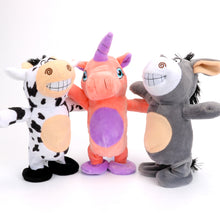 Talking Hamster/Donkey Electronic Pets Interactive Soft Singing Walking Cattle Horse Unicorn Plush Dolls Toy